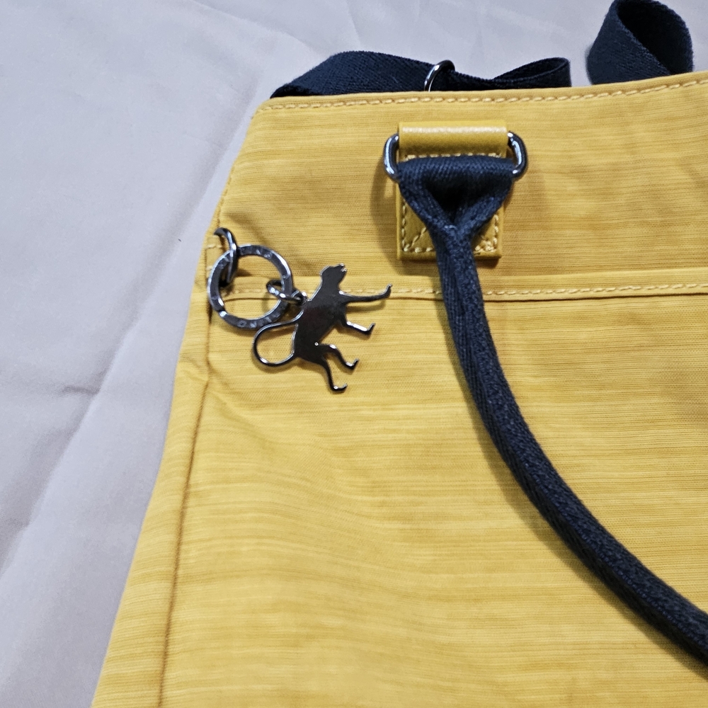 EUC Kipling Caralisa Medium Tote in Dazz Corn | Lightweight Crossbody Purse - Picture 3 of 8